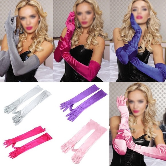 emerritts Accessories Satin Ladies Evening Gloves Poshmark
